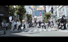 大阪☆春夏秋冬「Dance to the light」MVのワンシーン。