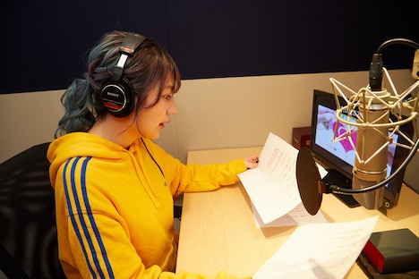 練習する北澤ゆうほ。