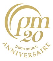 paris matchデビュー20周年ロゴ