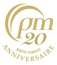 paris matchデビュー20周年ロゴ