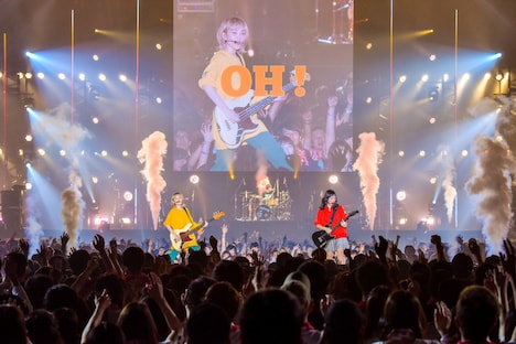 「SHISHAMO NO BEST ARENA!!! EAST」の様子。(撮影:河上良)