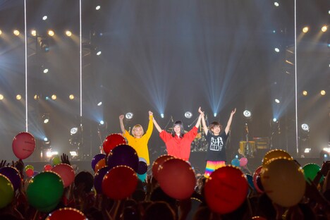 「SHISHAMO NO BEST ARENA!!! EAST」の様子。(撮影:河上良)