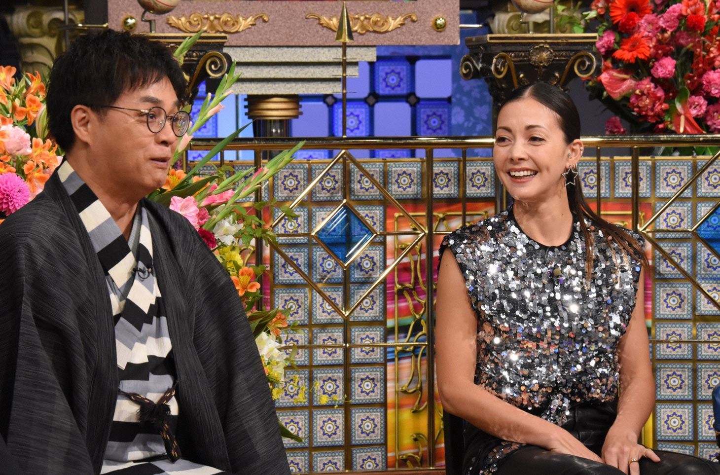 「秋の豊作祭さんま御殿!! 高畑充希＆賀来賢人！女子アナVSズケズケ女SP」より「分かり合えない男と女」出演者。(c)日本テレビ