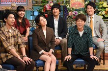 「秋の豊作祭さんま御殿!! 高畑充希＆賀来賢人！女子アナVSズケズケ女SP」より「話題の芸能人」出演者。(c)日本テレビ