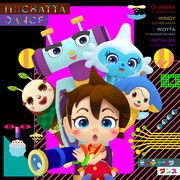 シーナ（CV：久野美咲）、ウィンディ（CV：井口裕香）、ウォッタ（CV：小原好美）、メタルク（CV：千葉進歩）「ミーチャッタ・ダンス」配信ジャケット (c)NHK / オトッペ町役場