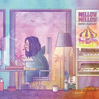 V.A.「Mellow Mellow ～GeG's Playlist～」アナログ盤ジャケット