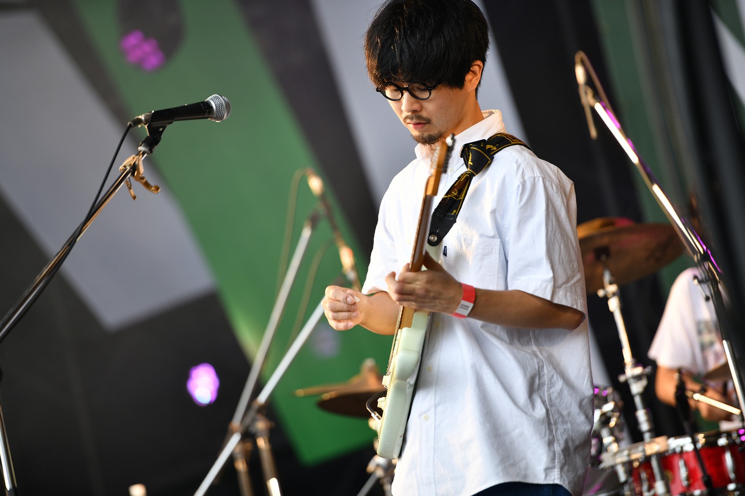 菅原慎一（シャムキャッツ / G, Vo）