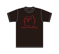 やくしまるえつこ「アンノウン・ワールドマップ」disk union限定Tシャツ