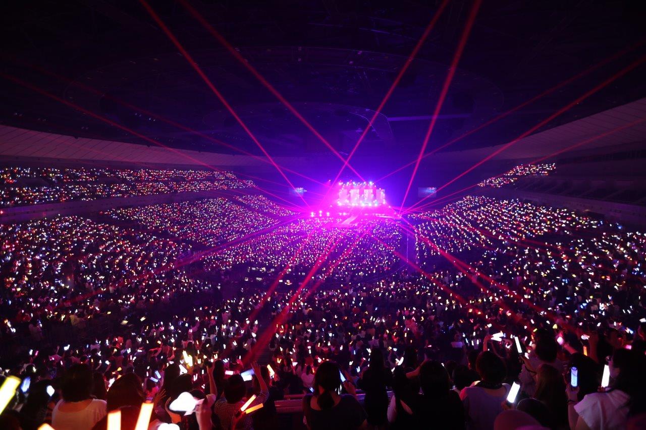 「オールナイトニッポン0（ZERO）presents XYZ TOUR 2019 -YOKOHAMA ARENA-」の様子。（撮影：小松陽祐［ODD JOB］、堀卓朗［ELENORE］、釘野孝宏）