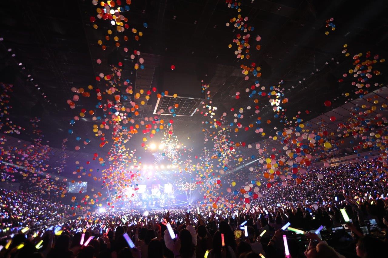 「オールナイトニッポン0（ZERO）presents XYZ TOUR 2019 -YOKOHAMA ARENA-」の様子。（撮影：小松陽祐［ODD JOB］、堀卓朗［ELENORE］、釘野孝宏）