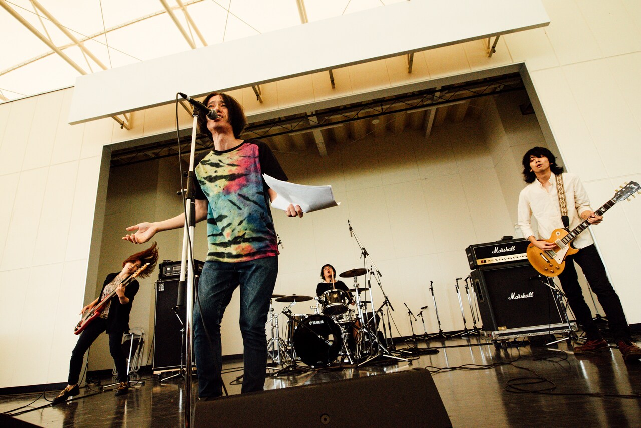 町田町蔵　町田康　セット 町田康（a.k.a.町田町蔵）INU SPECIAL SETLIST（撮影：タイコウ