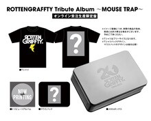 V.A.「ROTTENGRAFFTY Tribute Album ～MOUSE TRAP～」オンライン受注生産限定盤の封入物。