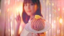 「明治 エッセル スーパーカップ Sweet's」CMのワンシーン。(c)乃木坂46LLC