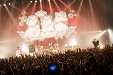 「ヤバイTシャツ屋さん “スペインのひみつ” ONE-MAN TOUR 2019」初日公演の様子。（撮影：オイケカオリ）