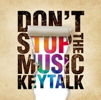 KEYTALK「DON'T STOP THE MUSIC」初回限定盤Aジャケット