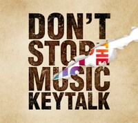 KEYTALK「DON'T STOP THE MUSIC」初回限定盤Bジャケット