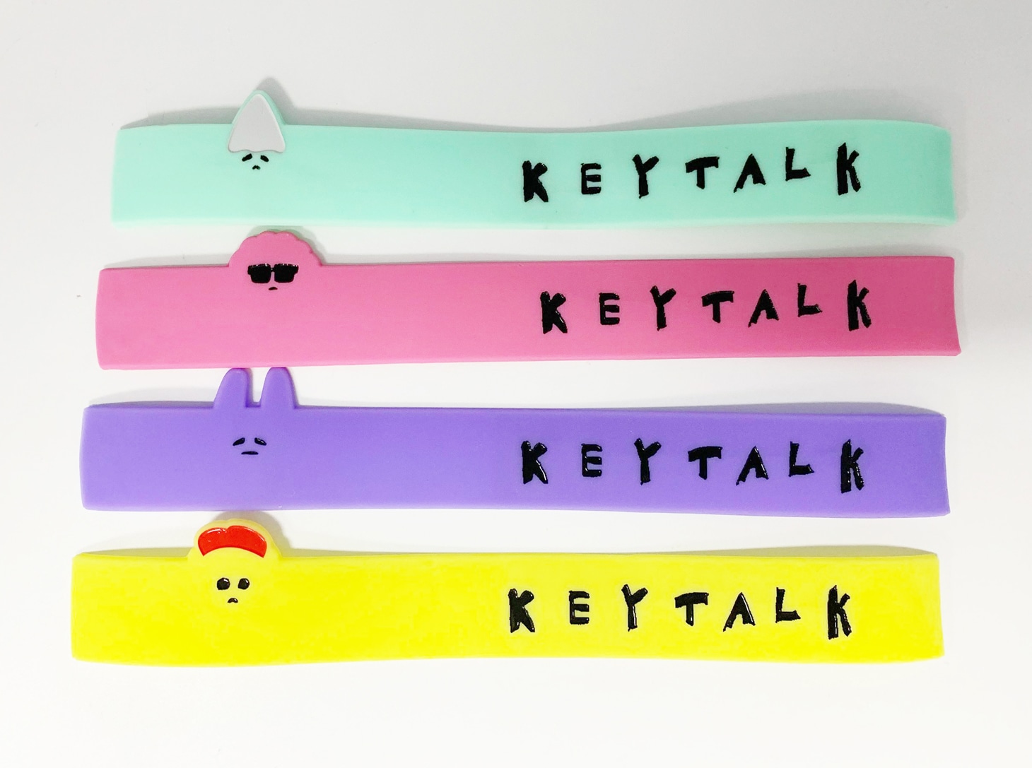 KEYTALK「DON'T STOP THE MUSIC」初回限定盤B特典ラバーバンドデザイン