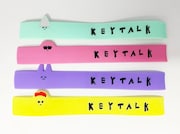 KEYTALK「DON'T STOP THE MUSIC」初回限定盤B特典ラバーバンドデザイン