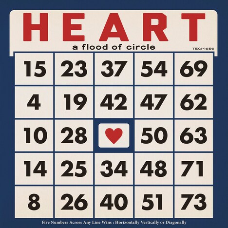 a flood of circle「HEART」ジャケット