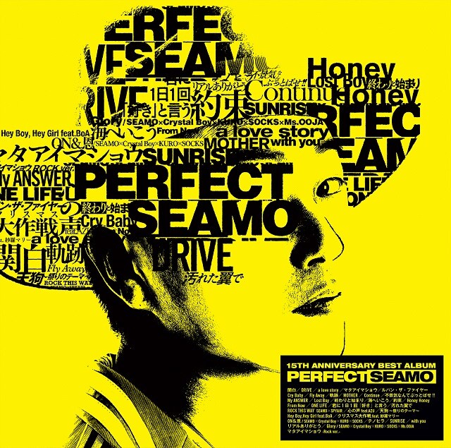 SEAMO「PERFECT SEAMO」通常盤ジャケット