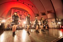 「わーすた FREE LIVE“ゆうめいに、にゃる!!!!!”」の様子。（写真提供：エイベックス）