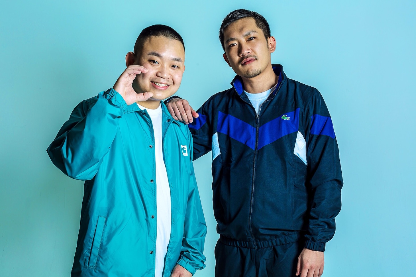 DJ CHARIとDJ TATSUKI。