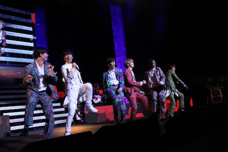 超特急と山崎育三郎のコラボの様子。（提供：ニッポン放送）