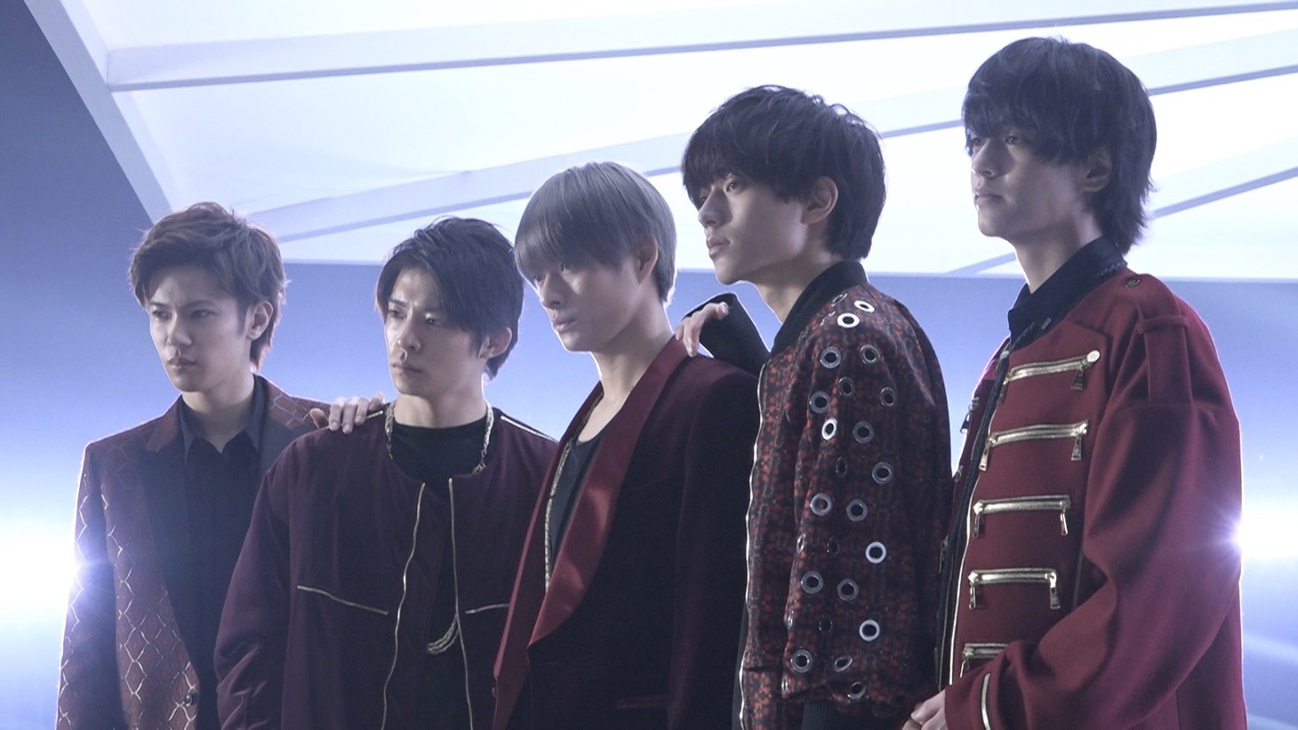 1stアルバム「King & Prince」収録曲「Naughty Girl」のミュージックビデオの撮影風景。(c)フジテレビ