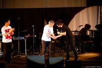「Reborn-Art Festival 2019」の音楽イベント「転がる、詩」の様子。