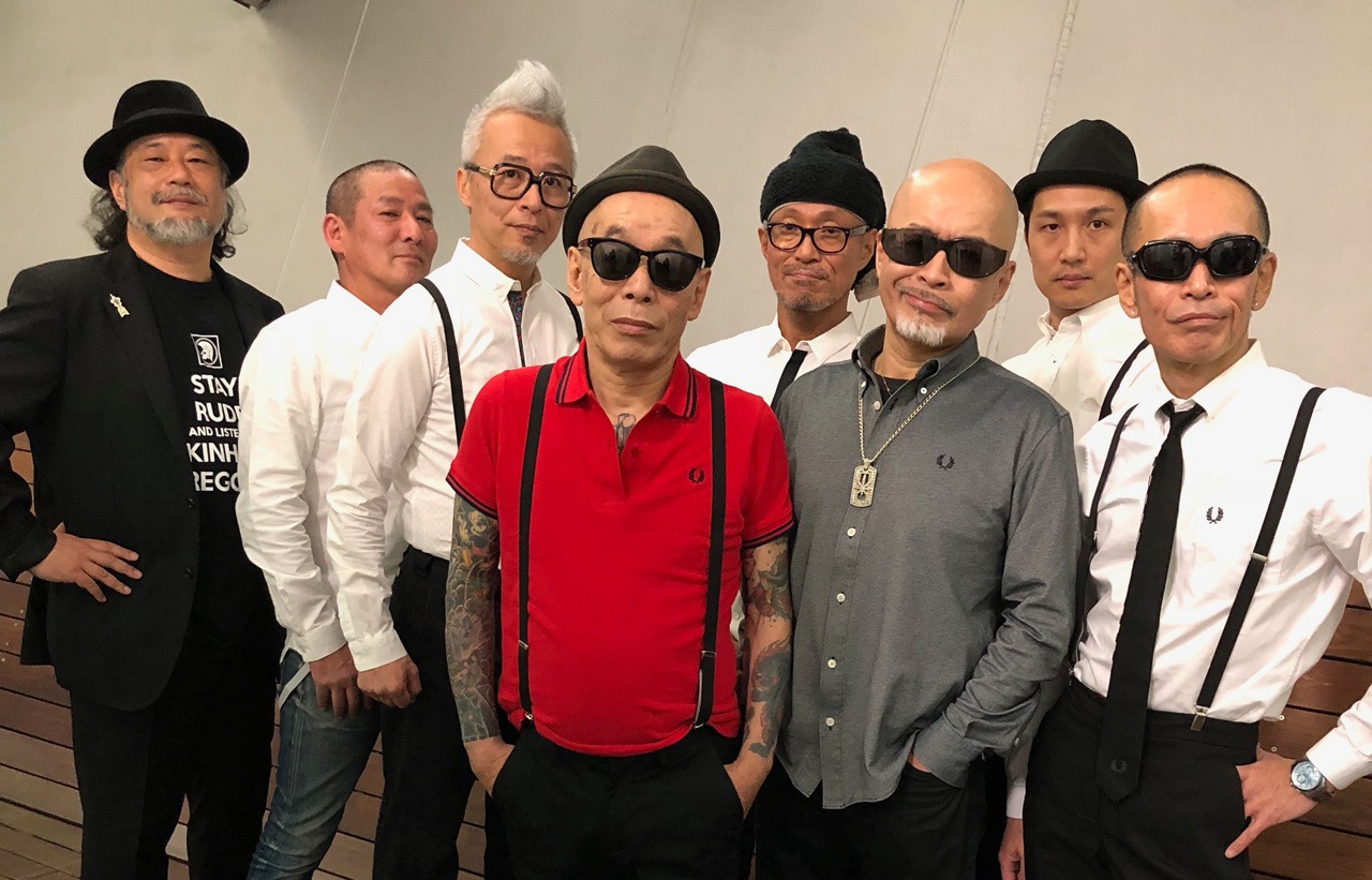 SKA-9。中央の赤いフレッドペリーのポロシャツを着た人物がCHIBOW。