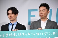 左からEXILE TETSUYA、EXILE USA。