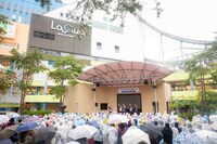 CUBERS「妄想ロマンス」発売記念イベントの様子。（撮影：牛島康介）