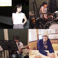 左上から時計回りで広瀬愛菜、北山ゆう子、関美彦、伊賀航。