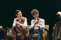 左から福原音、細野ゆうた。（Photo by Miki Azuma）