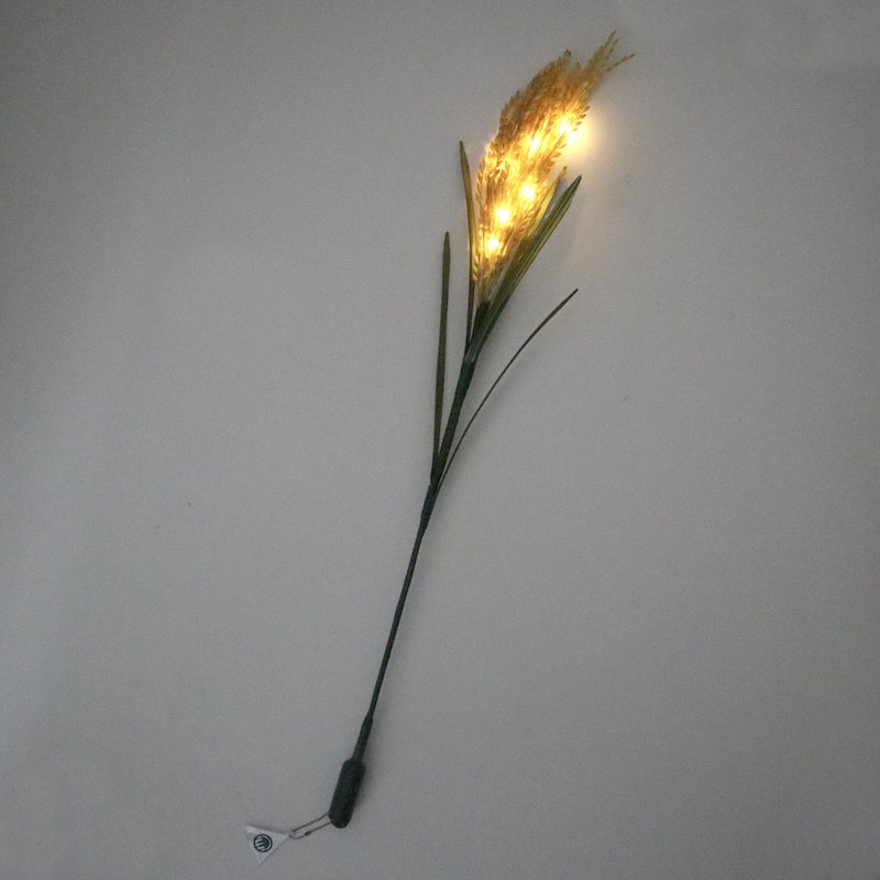 「光る!INAHO」点灯時の様子。