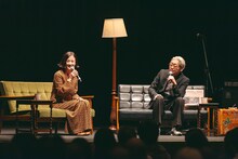 左から原田知世、細野晴臣。（Photo by Miki Azuma）