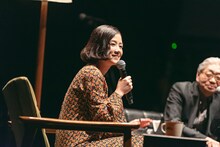 左から原田知世、細野晴臣。（Photo by Miki Azuma）