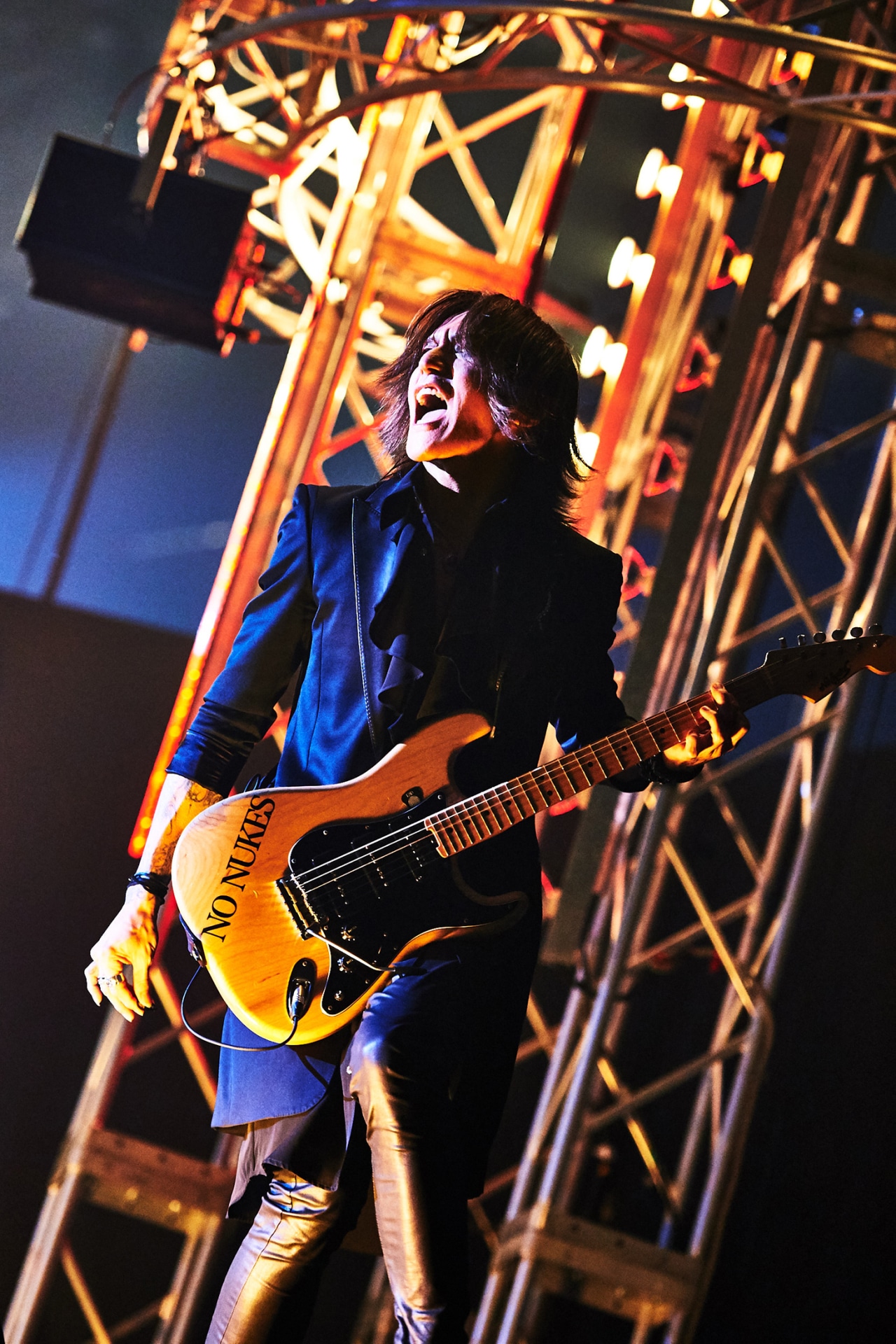 SUGIZO（G, Violin / LUNA SEA）(c)テレビ朝日ドリームフェスティバル2019 / 写真提供：​田辺佳子