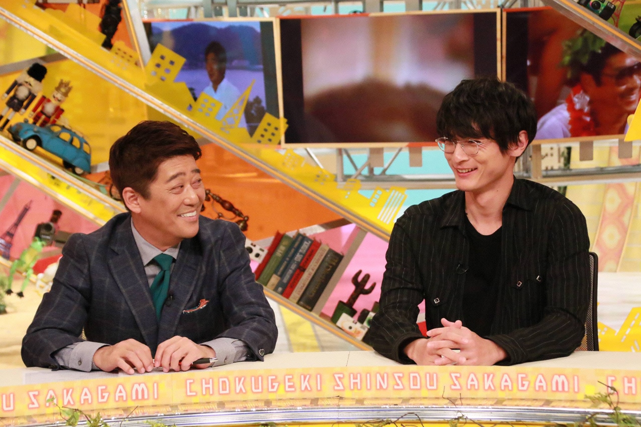 左から坂上忍、高良健吾。（c)フジテレビ