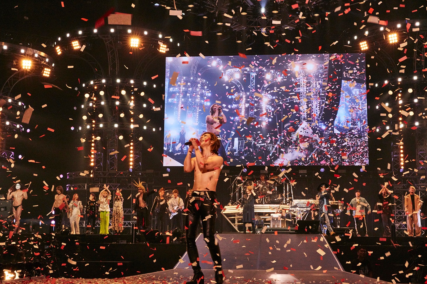 YOSHIKI（X JAPAN）(c)テレビ朝日ドリームフェスティバル2019