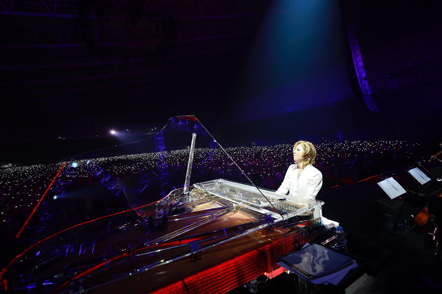 YOSHIKI（X JAPAN）(c)テレビ朝日ドリームフェスティバル2019