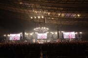 「テレビ朝日ドリームフェスティバル2019」YOSHIKI出演時の様子。(c)テレビ朝日ドリームフェスティバル2019