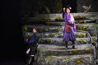 「里見八犬伝」公開ゲネプロの様子。