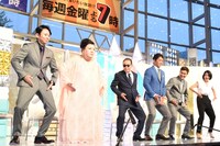 「一発ギャグといえば？」というお題にコマネチで答えを合わせた登壇者。