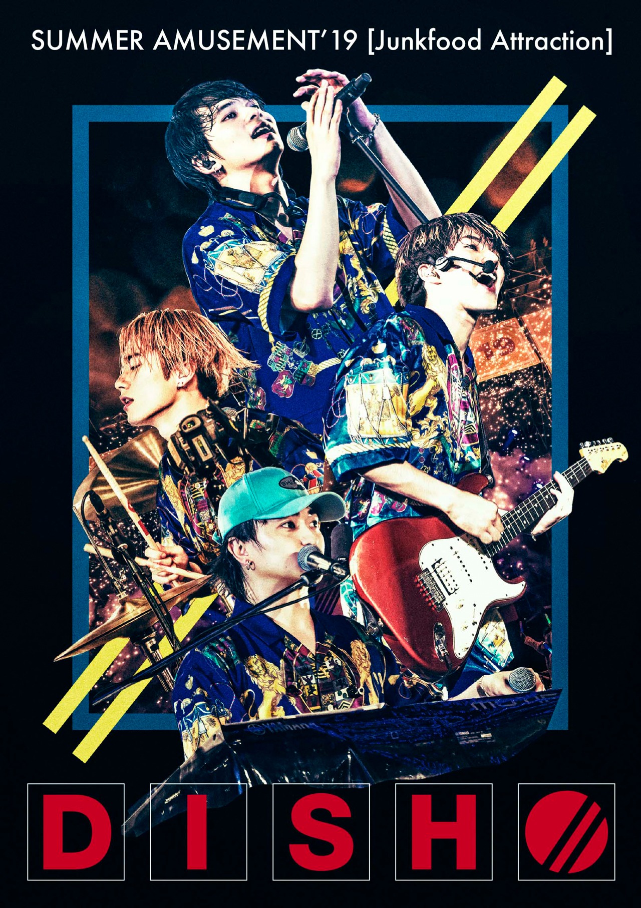 DISH//「DISH// SUMMER AMUSEMENT'19 [Junkfood Attraction]」ジャケット