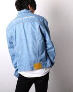 「#MOREMORE_EXID」オリジナルデニムジャケット着用写真