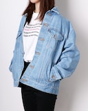 「#MOREMORE_EXID」オリジナルデニムジャケット着用写真