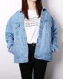 「#MOREMORE_EXID」オリジナルデニムジャケット着用写真