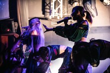 MIGMA SHELTER「Psy Spirit Tour」東京公演の様子。（撮影：稲垣謙一）