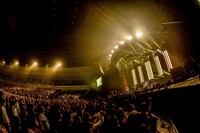 「the pillows 30th Anniversary Thank you, my highlight vol.05 "LOSTMAN GO TO YOKOHAMA ARENA"」の様子。（撮影：橋本塁＜SOUND SHOOTER＞、玉井信吾）